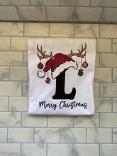 Load image into Gallery viewer, Christmas Letter Hat Tshirt