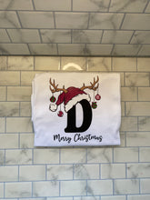 Load image into Gallery viewer, Christmas Letter Hat Tshirt