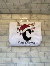 Load image into Gallery viewer, Christmas Letter Hat Tshirt
