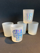 Load image into Gallery viewer, Frosted Glass Tea-light Holders