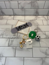 Load image into Gallery viewer, Acrylic Letter Key Rings