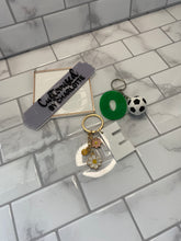 Load image into Gallery viewer, Acrylic Letter Key Rings