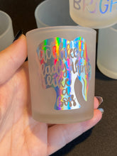 Load image into Gallery viewer, Frosted Glass Tea-light Holders