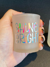 Load image into Gallery viewer, Frosted Glass Tea-light Holders