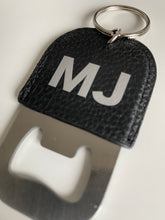 Load image into Gallery viewer, Leather Bottle Opener Key Ring
